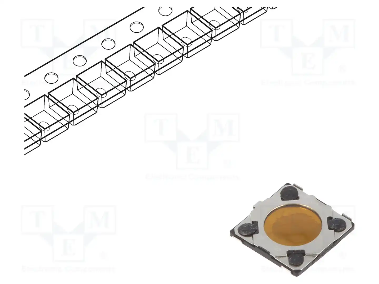 PANASONIC EVQ6P6B40 — Микропереключатели TACT