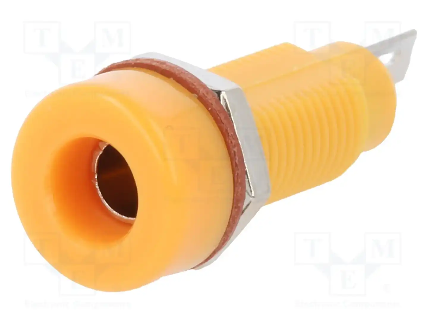 SCI R1-22 ORANGE — Гнезда банановые 4мм