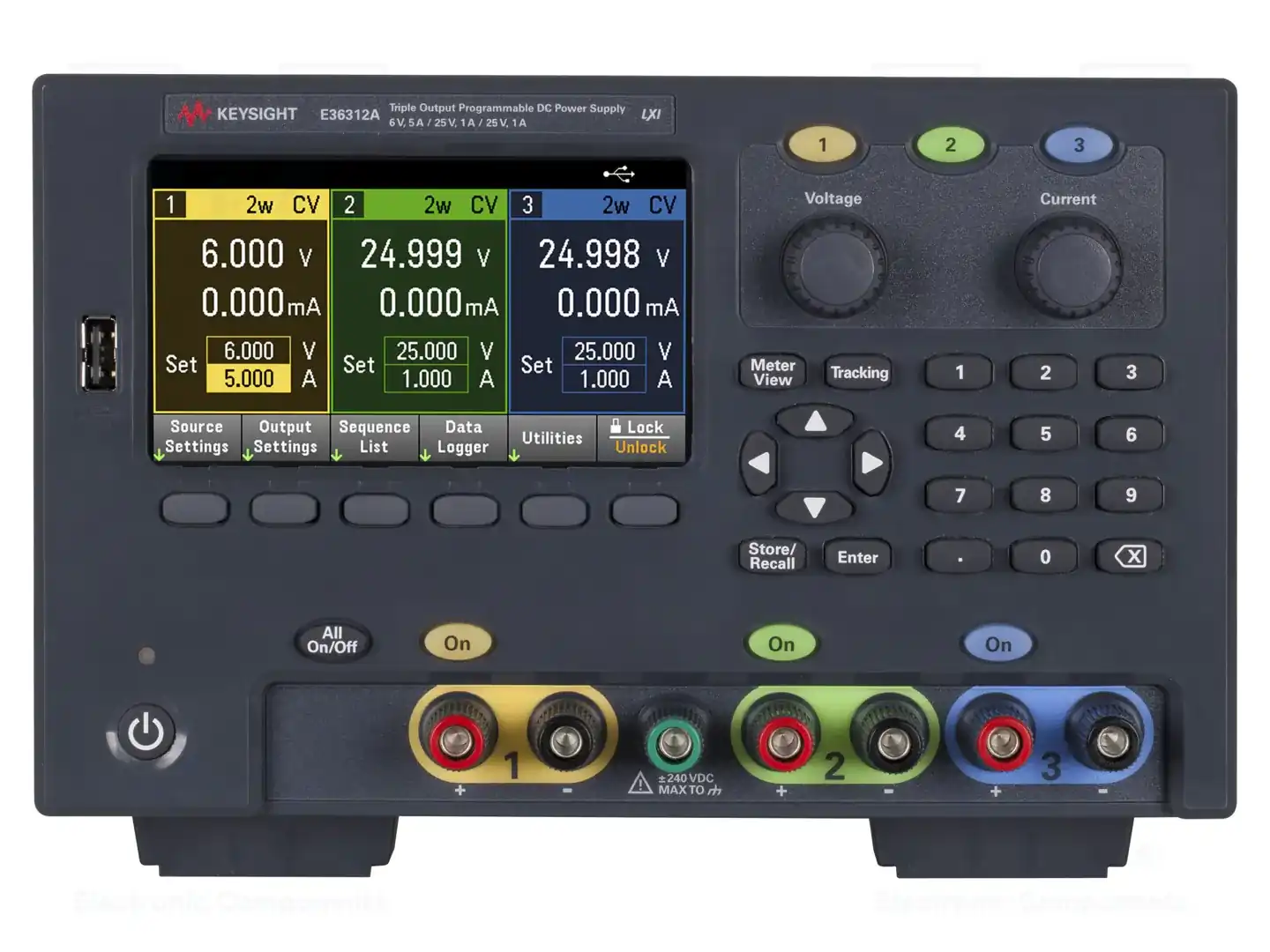 KEYSIGHT E36312A — Блоки питания многоканальные