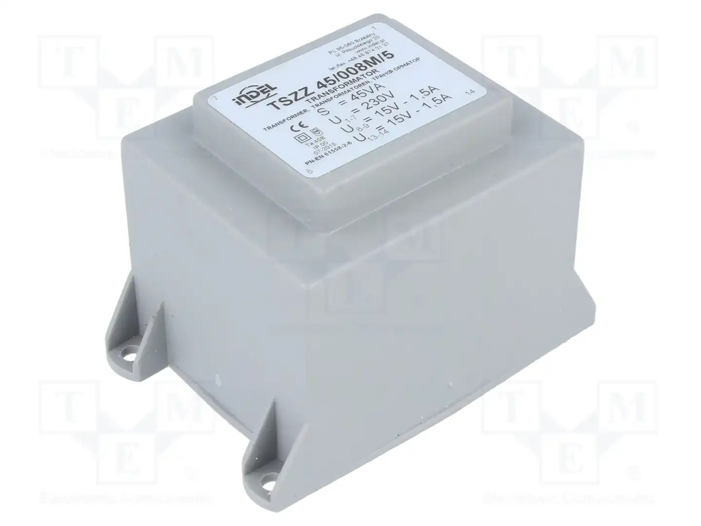 INDEL TSZZ45/008M/5 — Трансформаторы PCB