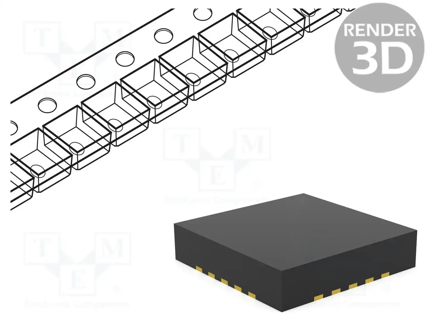 Microchip Technology PIC16F720-I/ML — Линейка PIC 8-bit