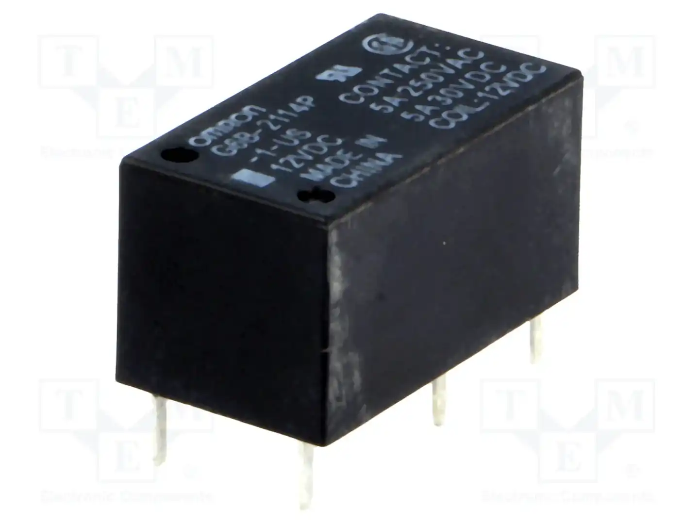 OMRON Electronic Components G6B-2114P-1-US 12VDC — Реле электромагн. миниатюрные