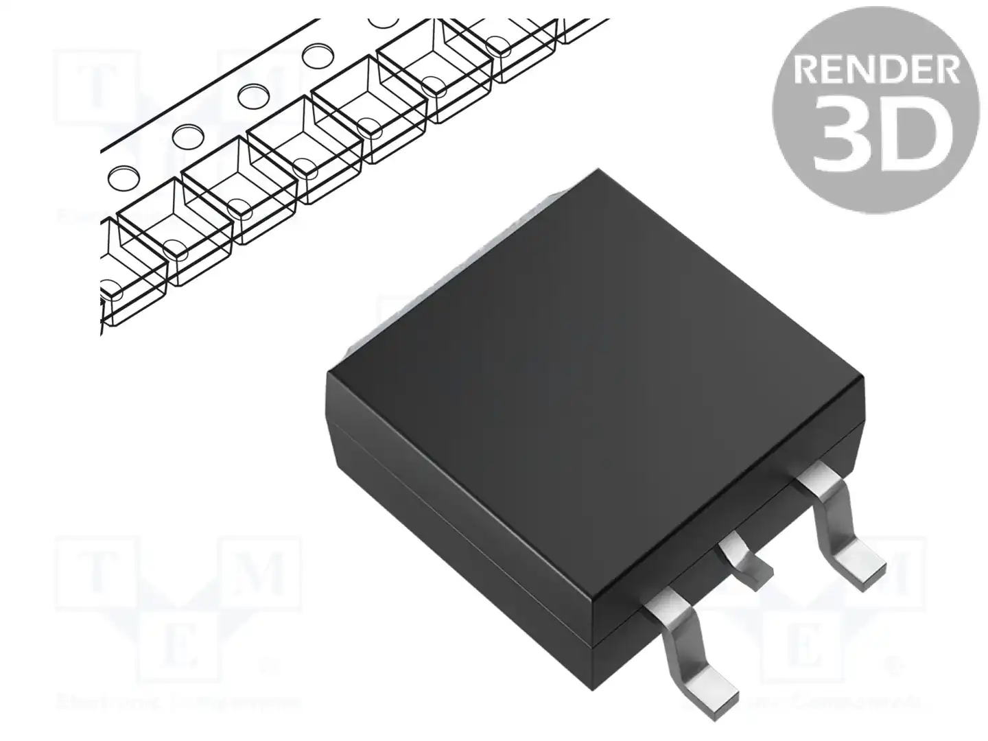 onsemi 2SA2040-TL-E — Транзисторы PNP SMD