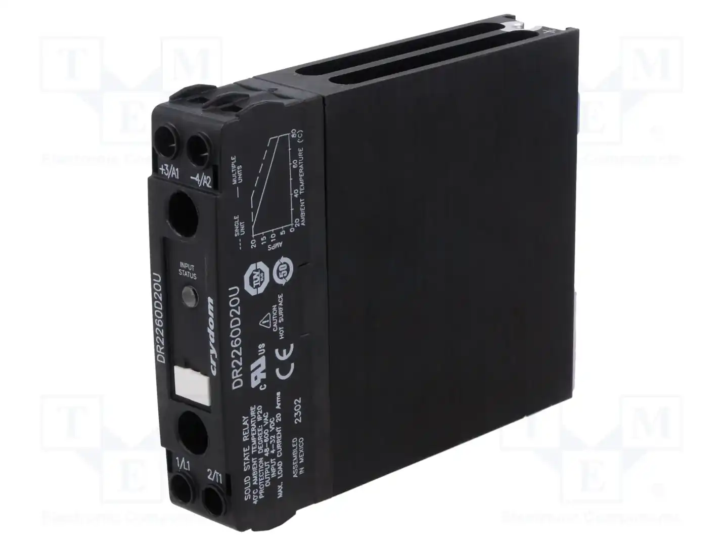 SENSATA / CRYDOM DR2260D20U — Реле SSR однофазные