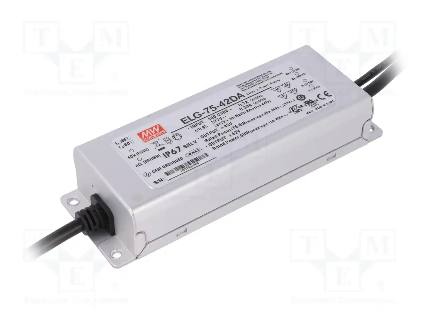 MEAN WELL ELG-75-42DA — Блоки питания для LED