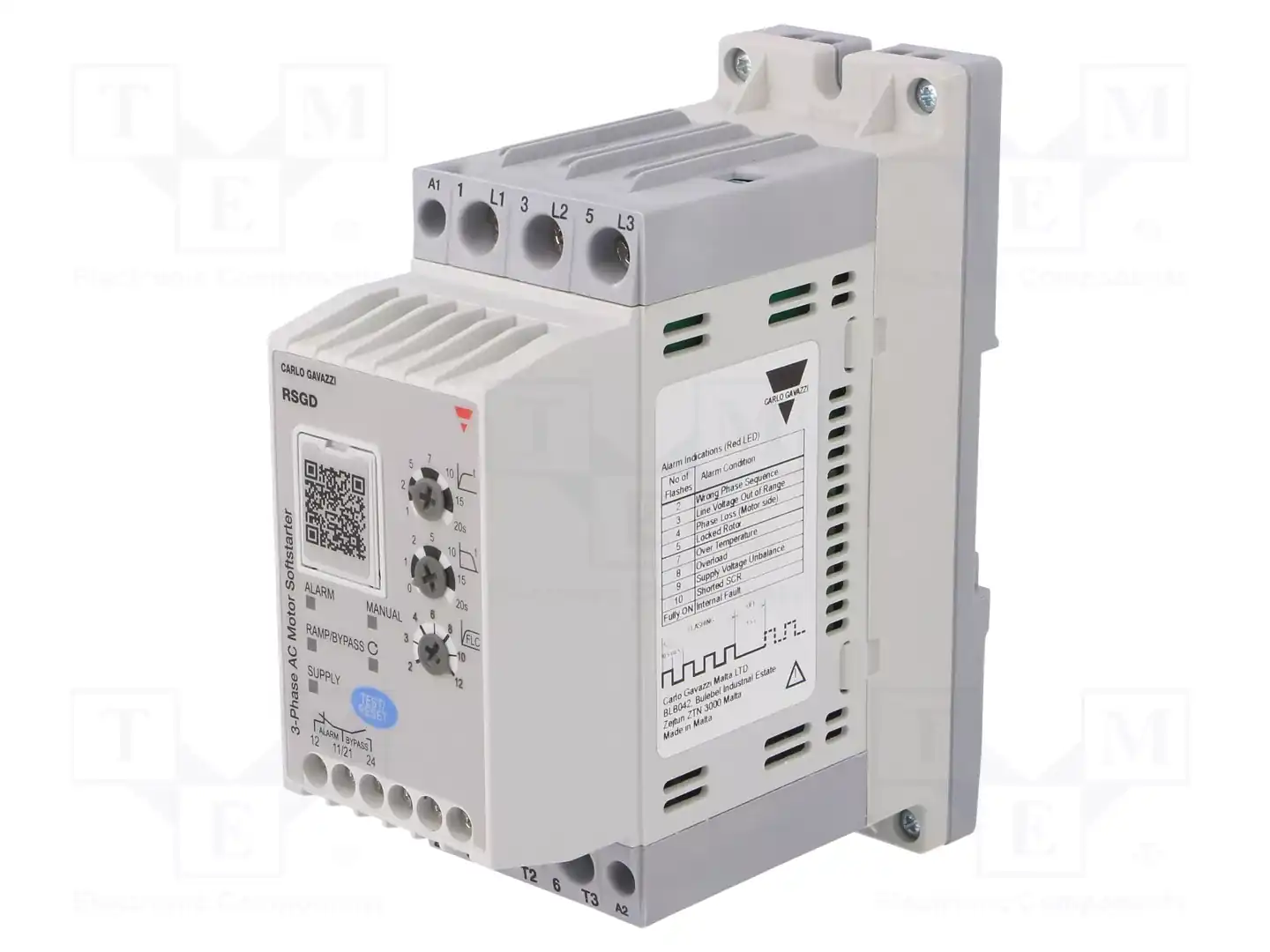 CARLO GAVAZZI RSGD4012E0VD200 — Устройства плавного пуска