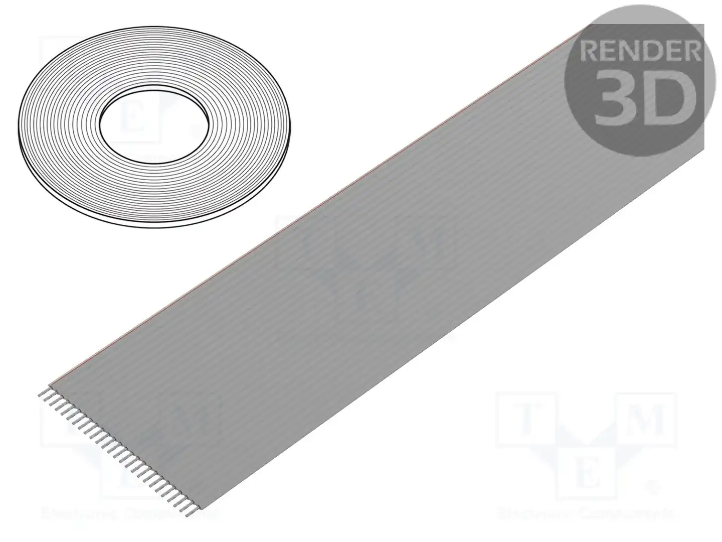 HARTING 09180257001 — Провода ленточные одноцветные