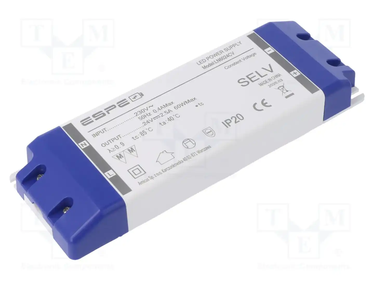 ESPE LN6024CV — Блоки питания для LED