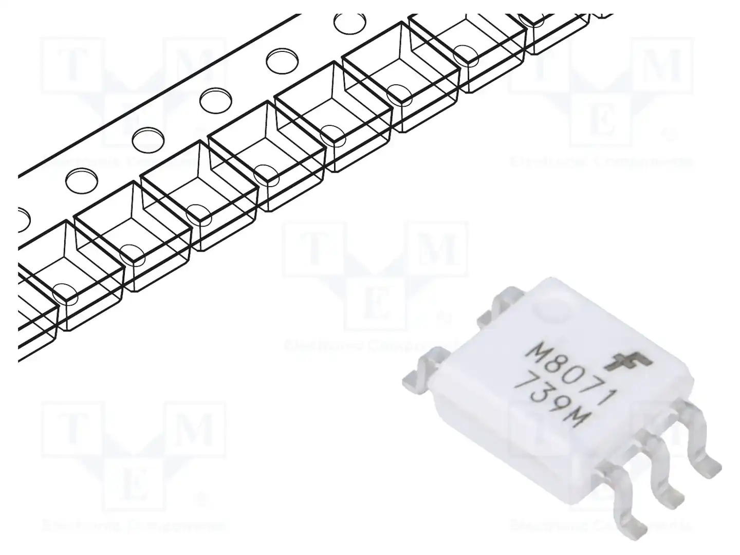 onsemi FODM8071R2 — Оптроны – цифровой выход