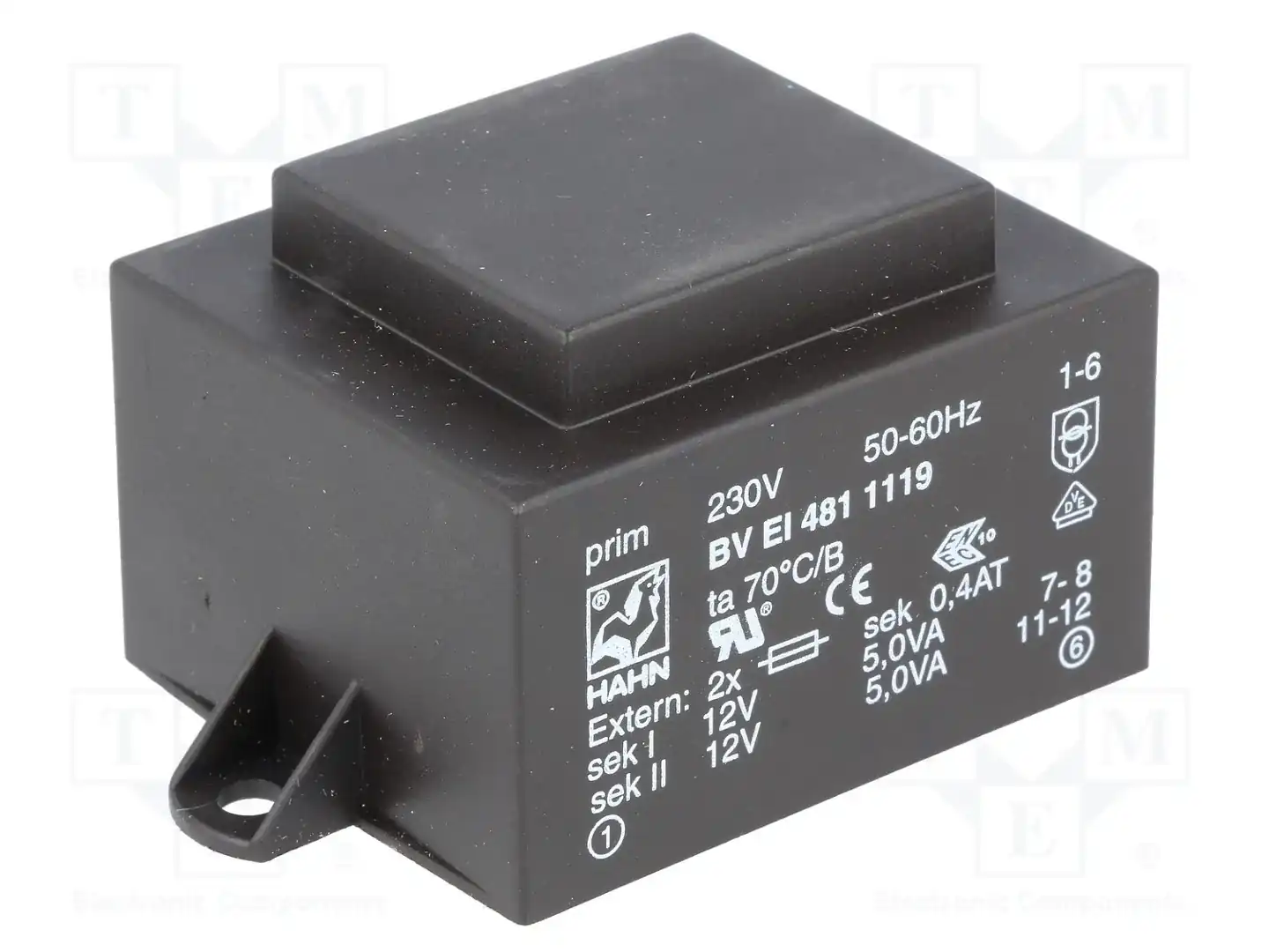 HAHN BV EI 481 1119 — Трансформаторы PCB