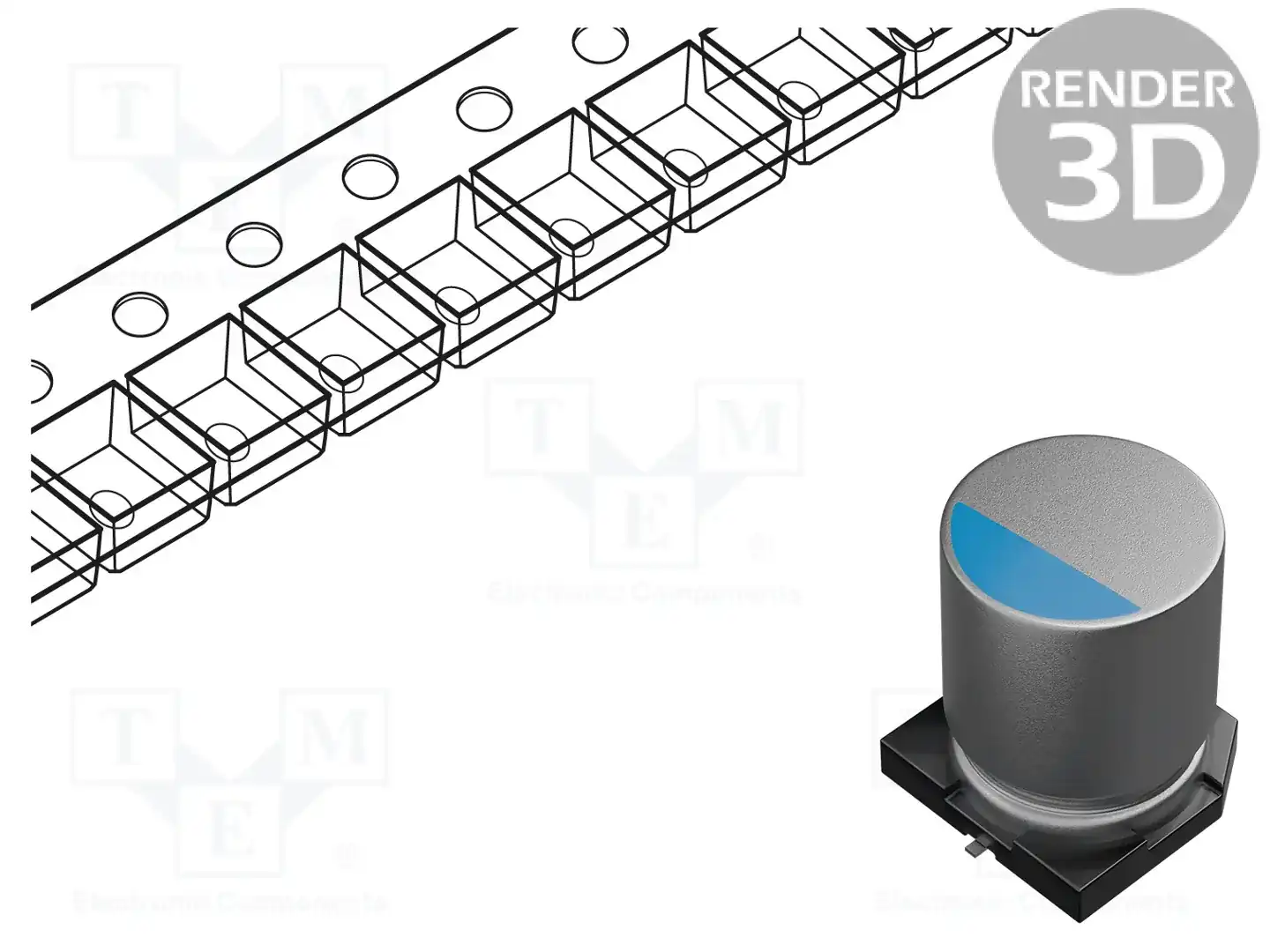 NICHICON PCJ0E152MCL6GS — Конденсаторы полимерные SMD