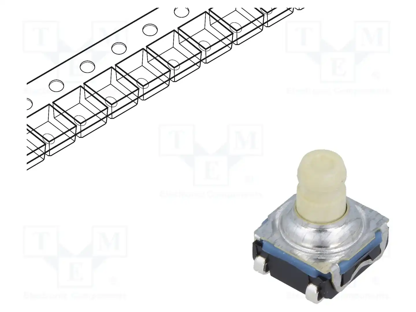 C&K KSC921J LFS — Микропереключатели TACT