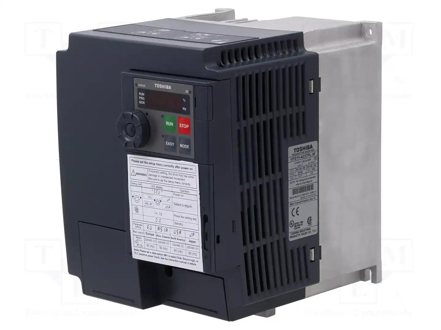 TOSHIBA VFS15-4037PL1-W1 — Трехфазные инверторы