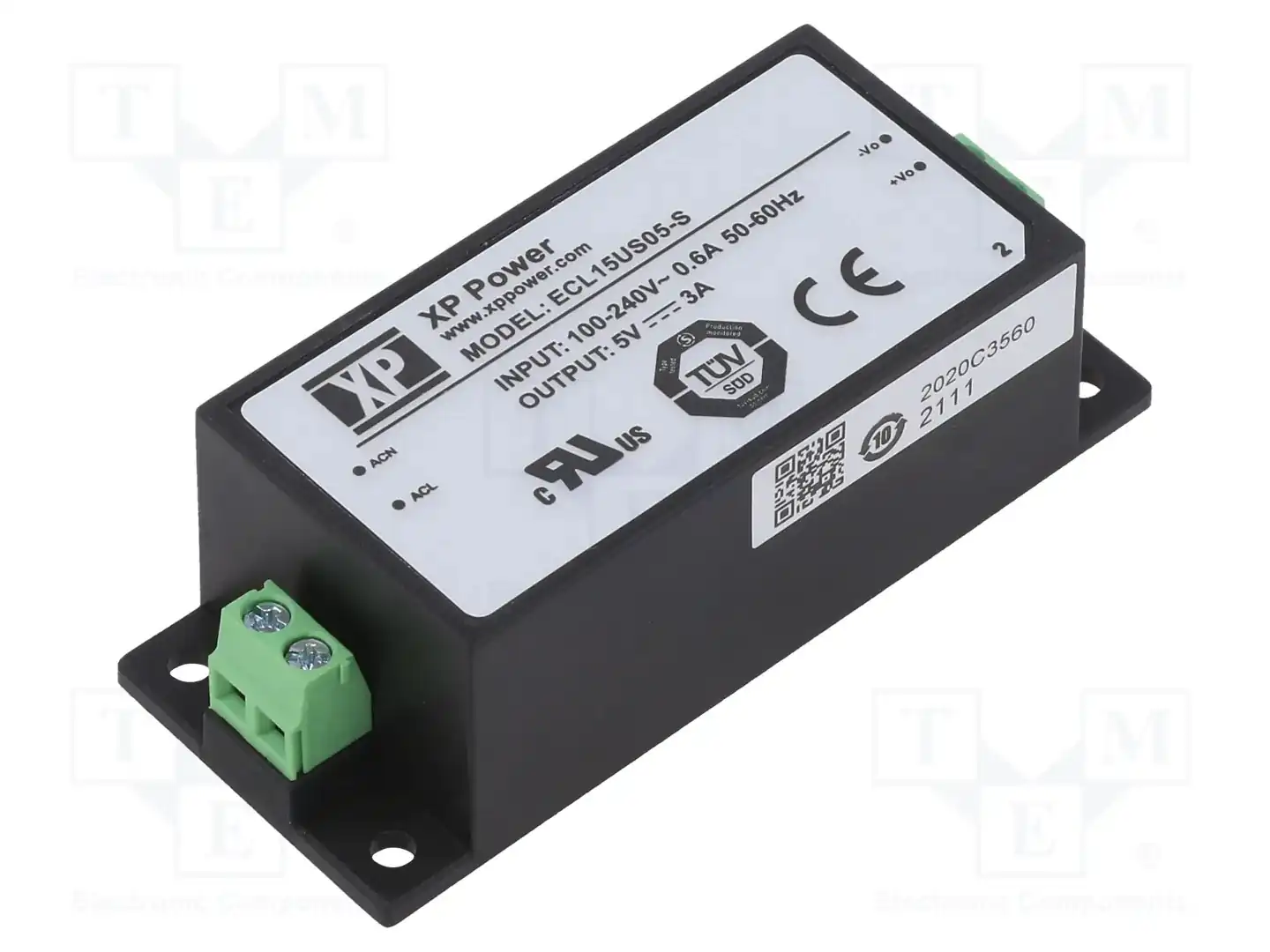 XP POWER ECL15US05-S — Блоки питания для встраивания