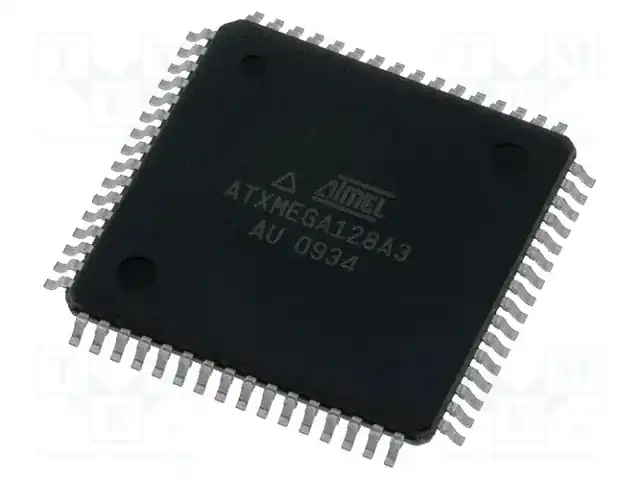 Microchip Technology ATXMEGA128A3-AU — Линейка AVR 8-bit