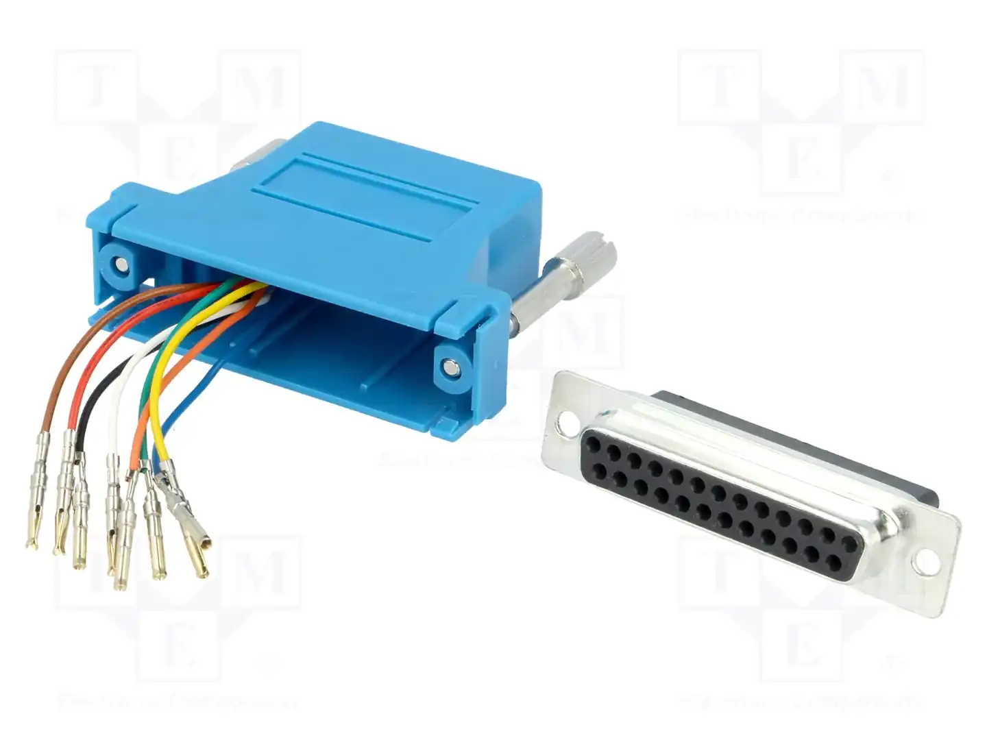 MH CONNECTORS DA25-SMJ8-B-K — Адаптеры D-Sub