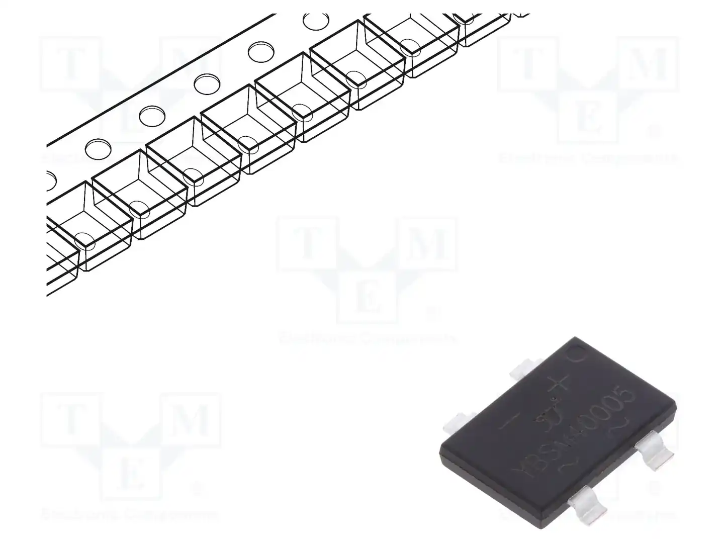 YANGJIE TECHNOLOGY YBSM40005 — Однофазные мосты диодные SMD/THT