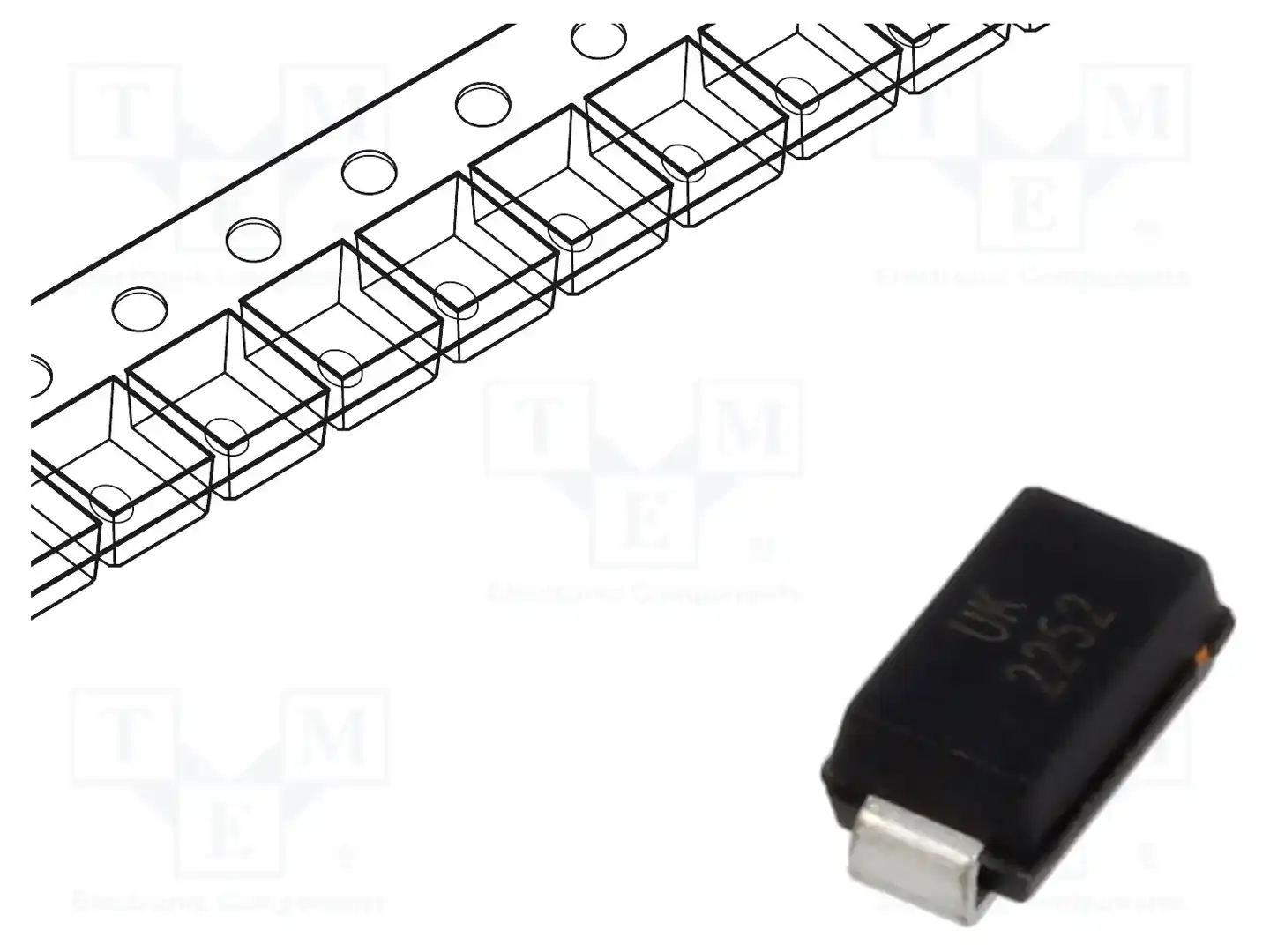 EATON ELECTRONICS SMAJE14CA — Диоды TVS SMD двунаправленные