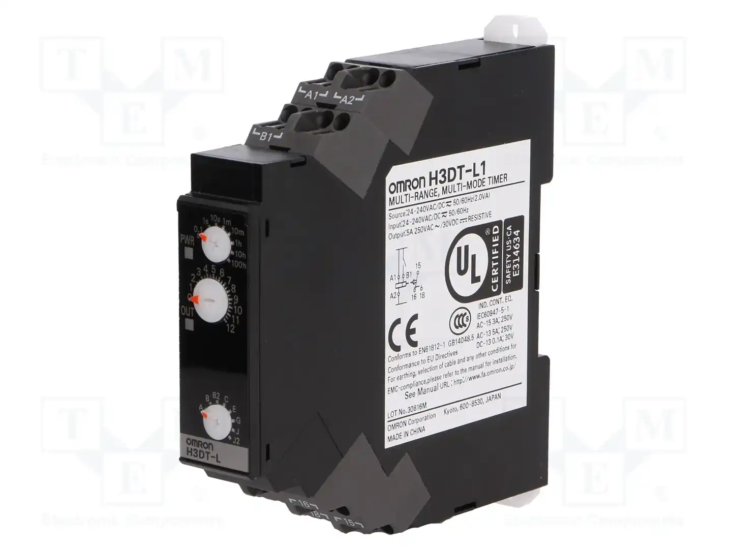 OMRON H3DT-L1 24-240AC/DC — Временные аналоговые реле