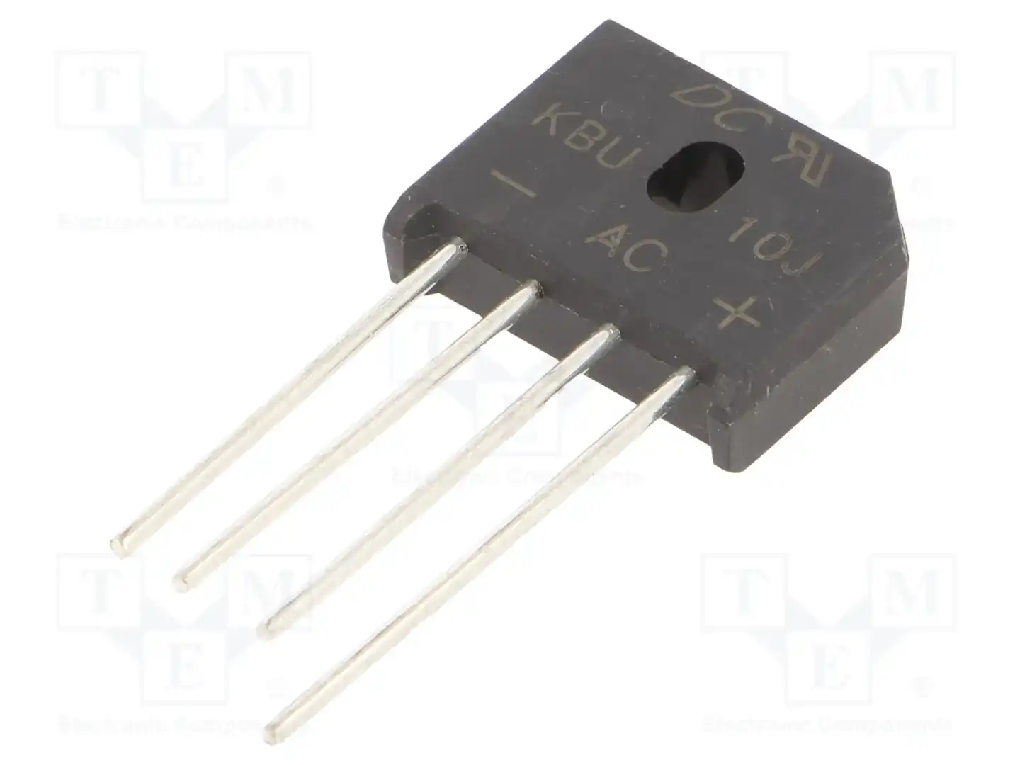 DC COMPONENTS KBU10J — Однофазные мосты диодные плоские