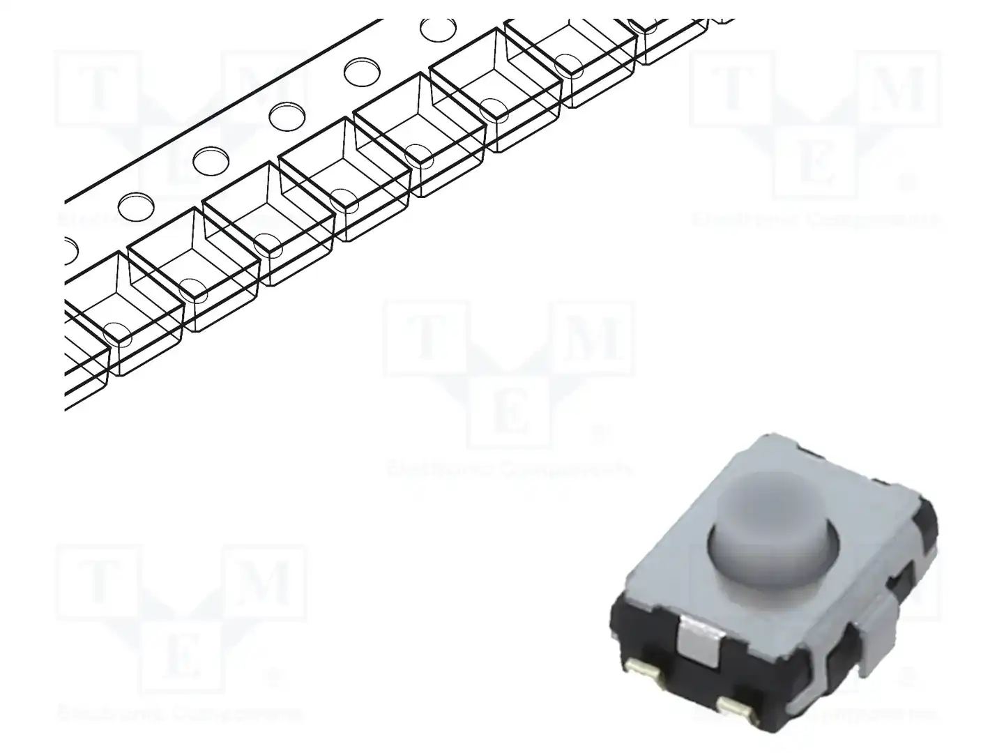 PANASONIC EVQP2D02Q — Микропереключатели TACT