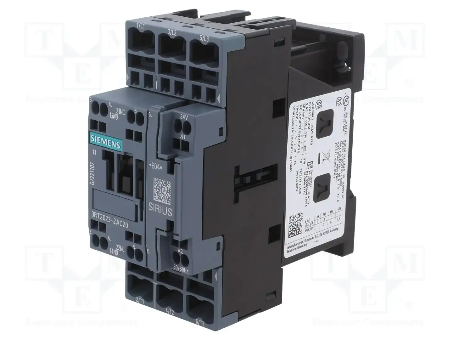 SIEMENS 3RT2023-2AC20 — Контакторы - главные модули