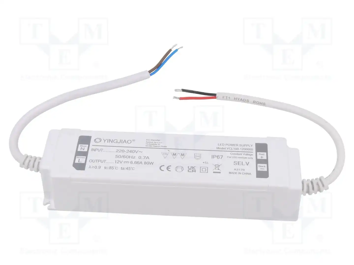 YINGJIAO YCL100-1206660 — Блоки питания для LED