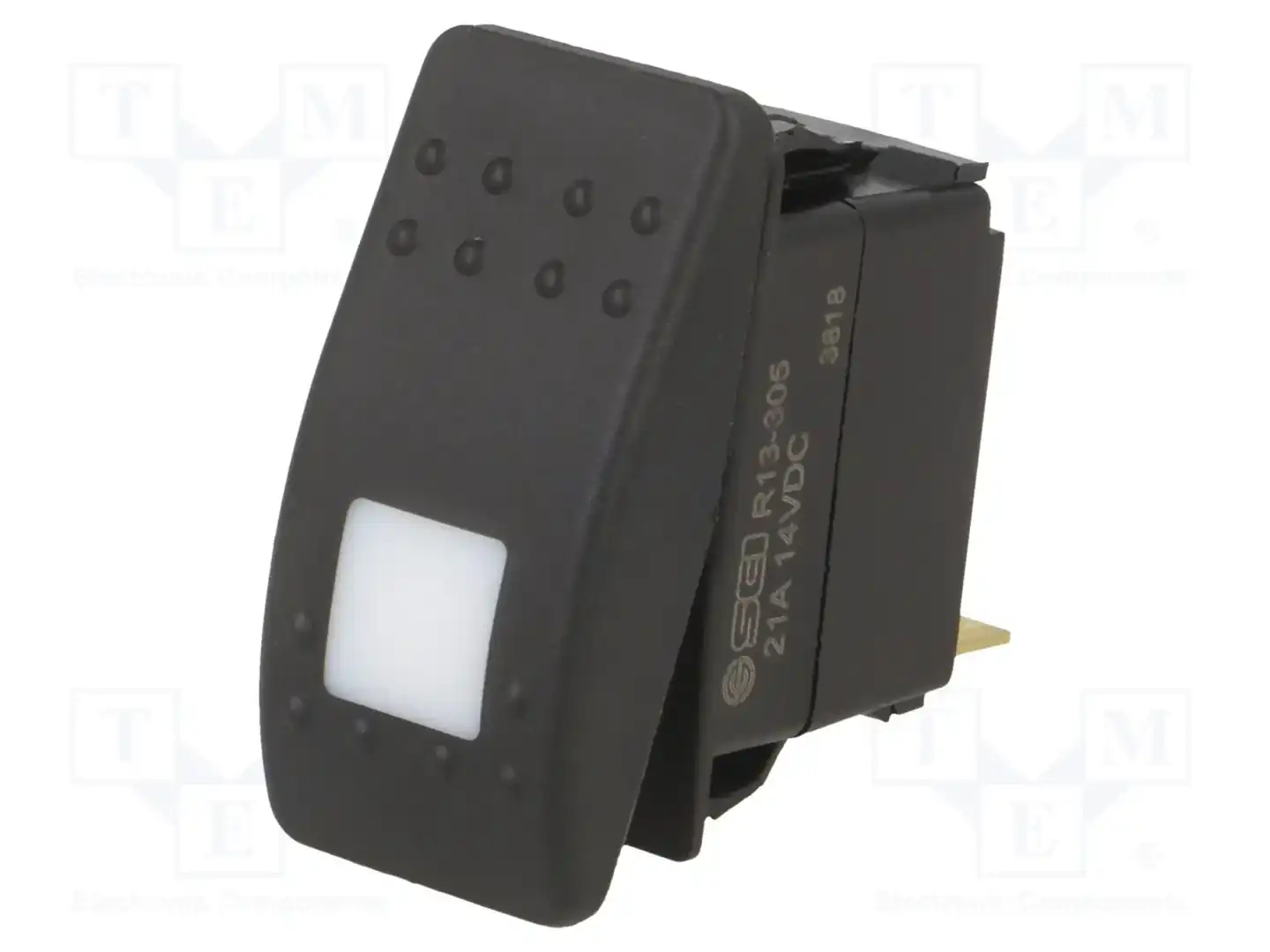 SWITCH COMPONENTS SRD1-1A-DC-1-BRN — Переключатели типа Rocker