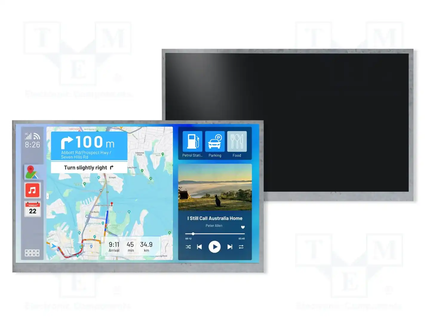 4D LCD 4DLCD-90-800-480-NT-NM-450-R — Дисплеи TFT