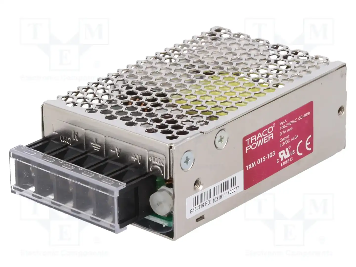 TRACO POWER TXM 015-103 — Блоки питания для встраивания