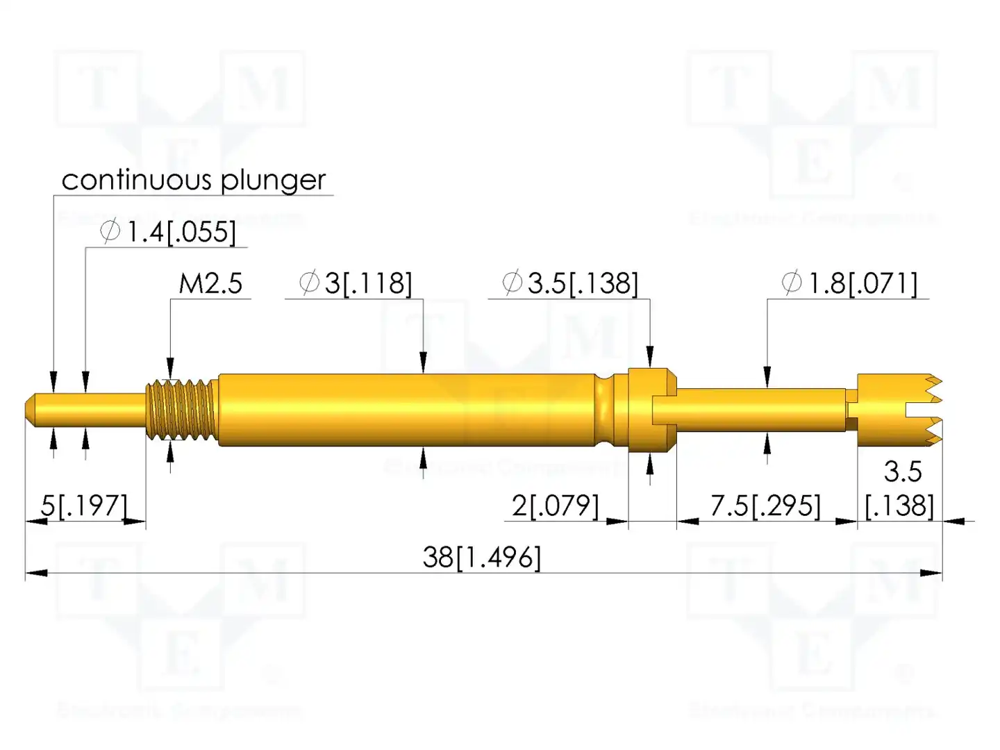 INGUN GKS-500 306 300 A 1502 M — Измерительные щупы
