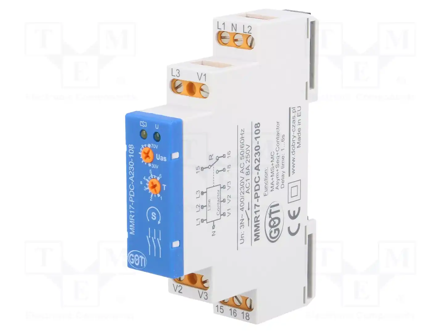 DOBRY CZAS MMR17-PDC-A230-108 — Контрольные реле