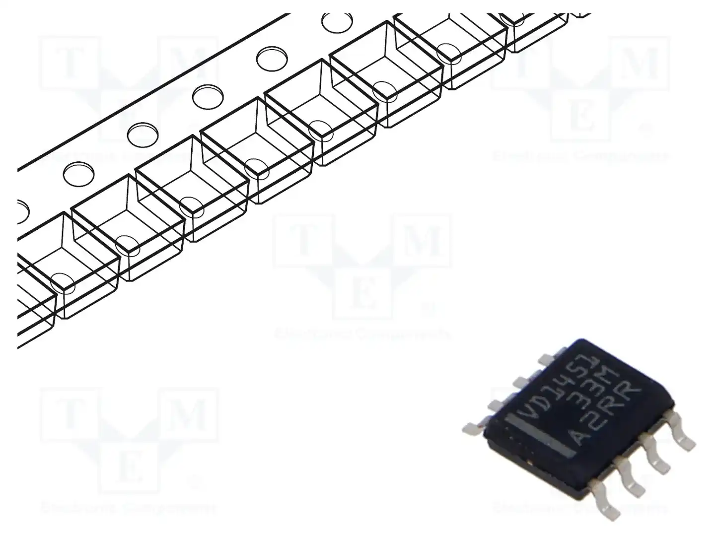 Texas Instruments THVD1451DR — Микросхемы - RS232 / RS422 / RS485
