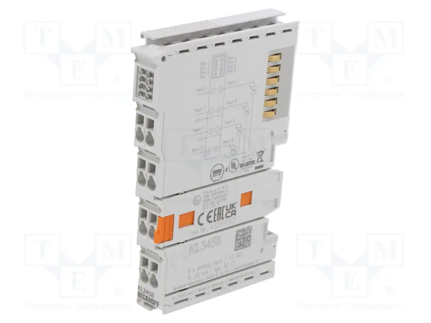 Beckhoff Automation KL3458 — Системы и модули ввода/вывода (I/O)