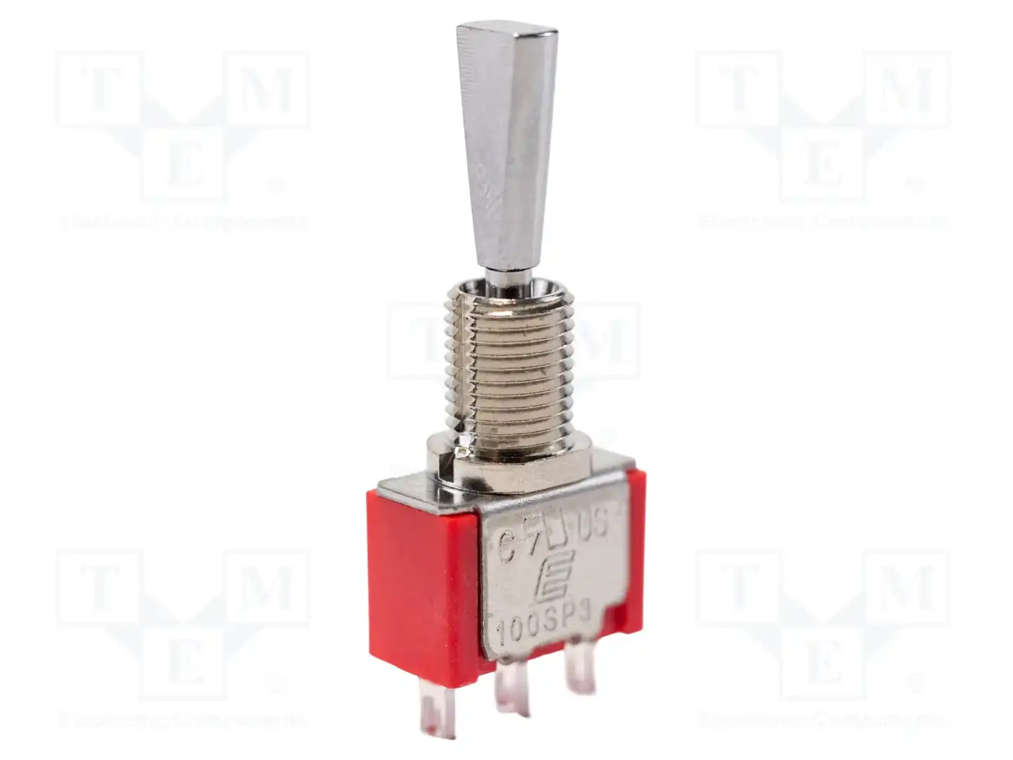 E-SWITCH 100SP3T6B11M1QE — Переключатели рычажные