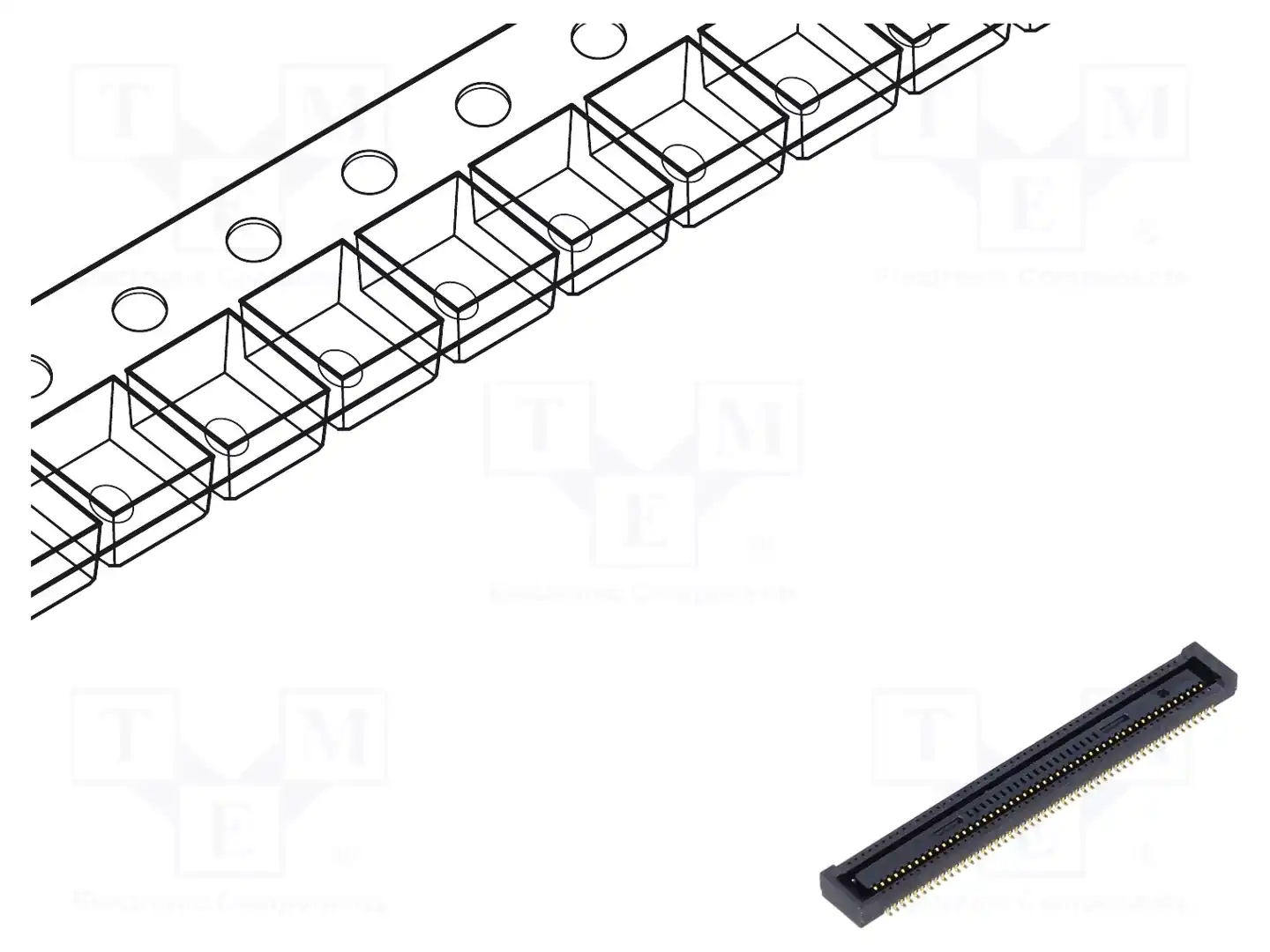 HIROSE DF40C-100DS-0.4V(51) — Разъeмы пластина - пластина