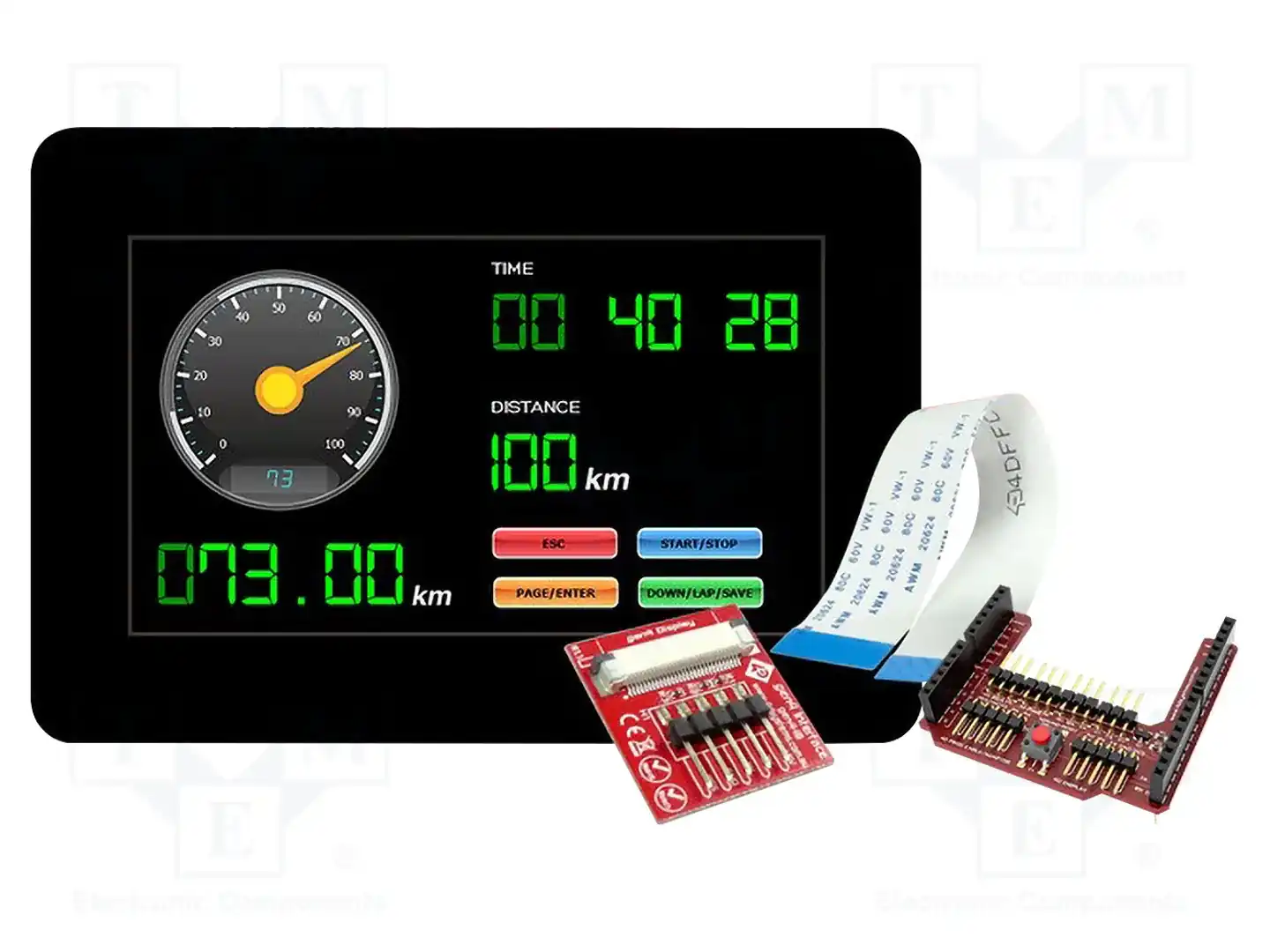 4D Systems GEN4-ULCD-43DCT-CLB-AR — Интеллигентные дисплеи