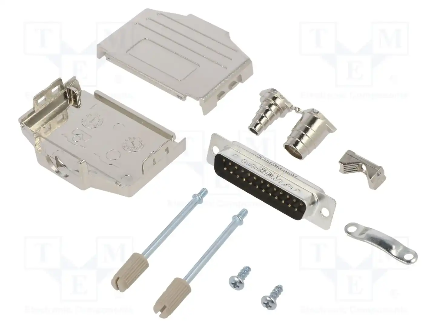 AMPHENOL COMMUNICATIONS SOLUTIONS L17DPPK25-M+L717SDB25P — Комплектные штекеры D-Sub