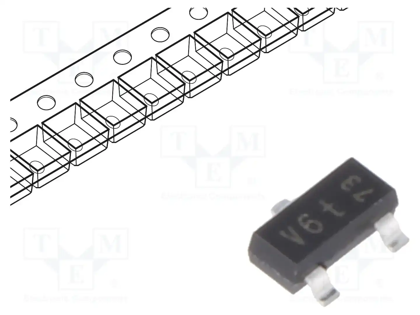 NEXPERIA PESD15VL2BT,215 — Диоды защитные - сборки
