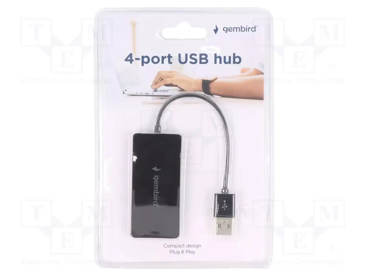 GEMBIRD UHB-U2P4-04 — Компьютерные адаптеры