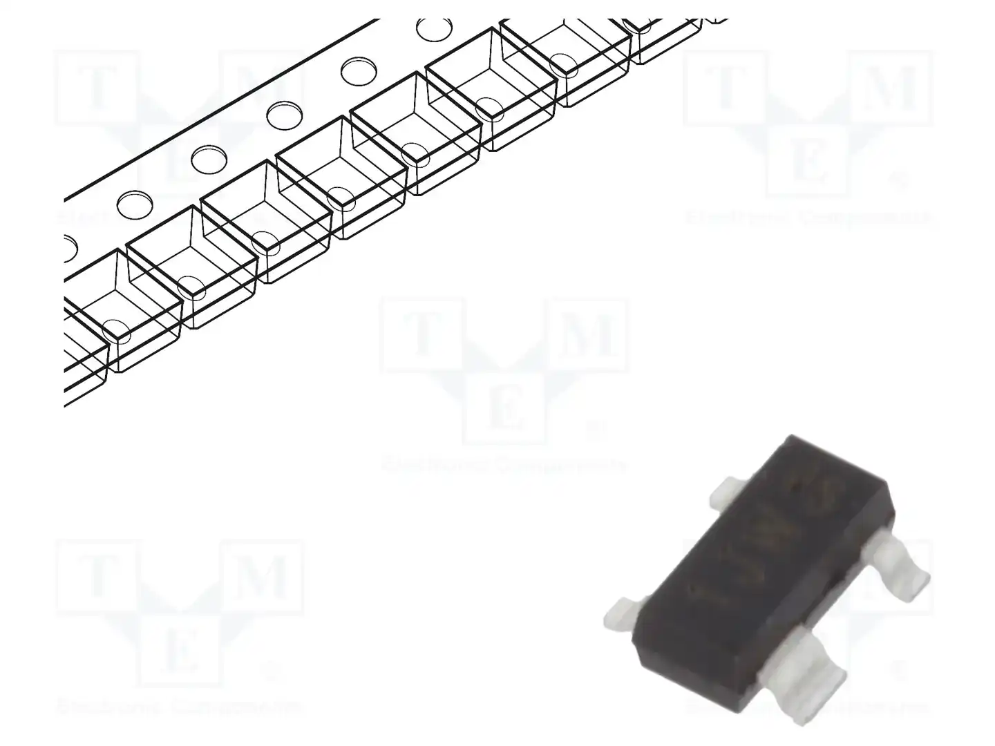 NEXPERIA BCV61A,215 — Транзисторы NPN SMD