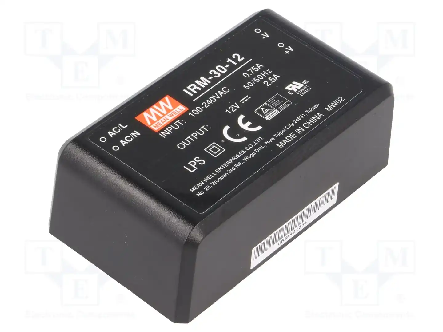 MEAN WELL IRM-30-12 — Преобразователи AC/DC для PCB