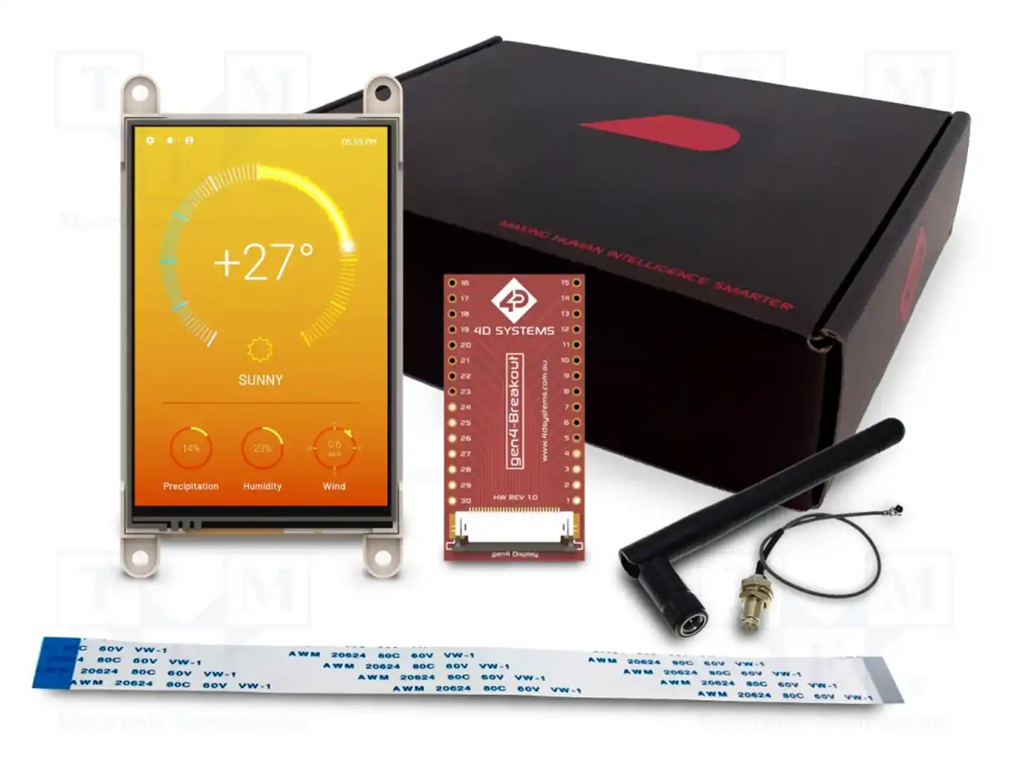 4D Systems GEN4-ESP32-35 — Интеллигентные дисплеи