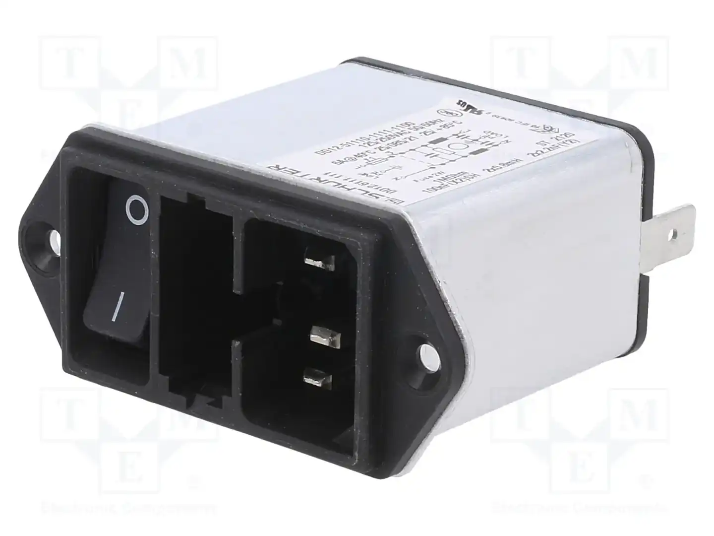 SCHURTER DD12.6111.111 — Разъемы IEC 60320