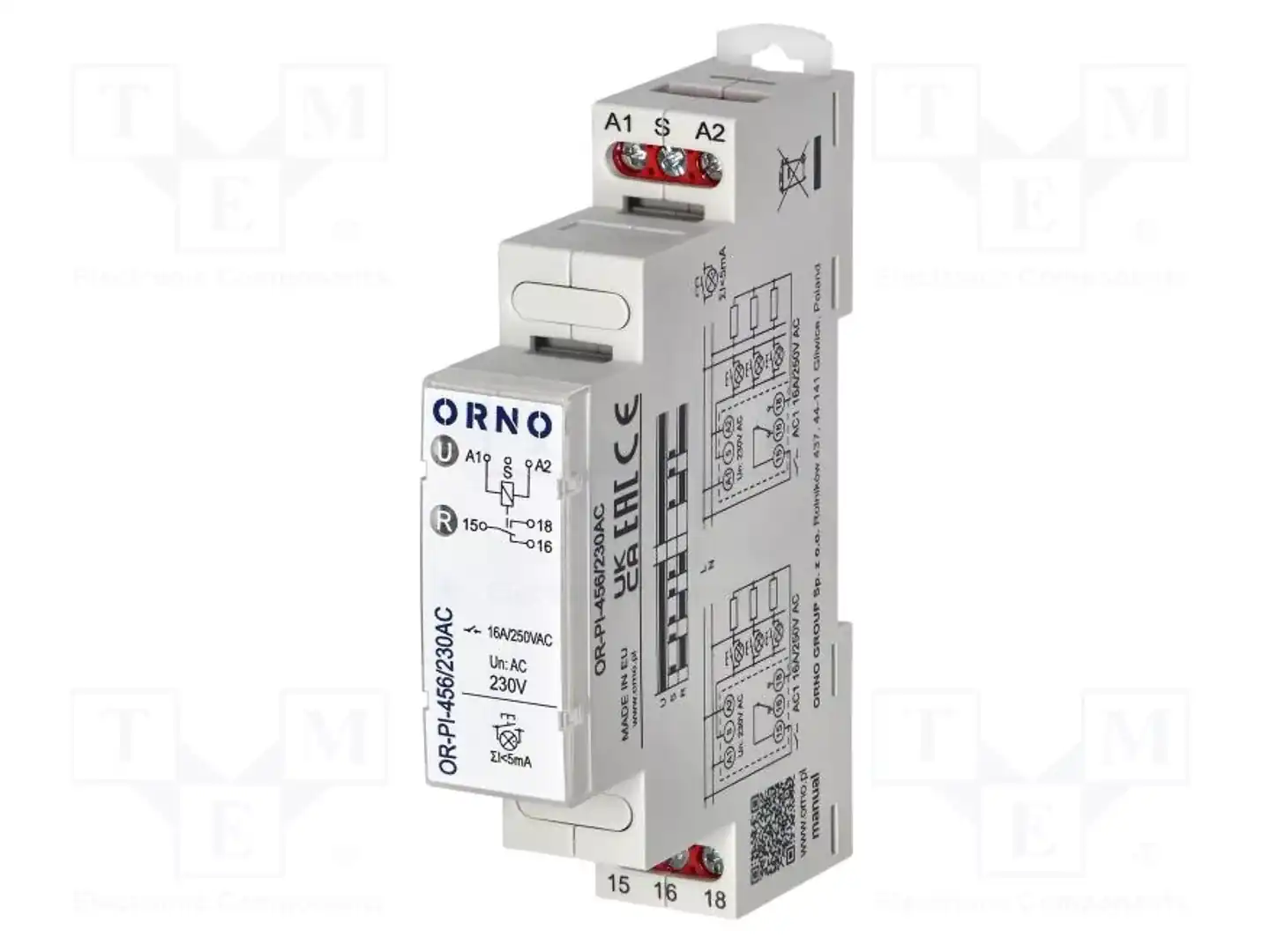 ORNO OR-PI-456/230AC — Монтажные реле