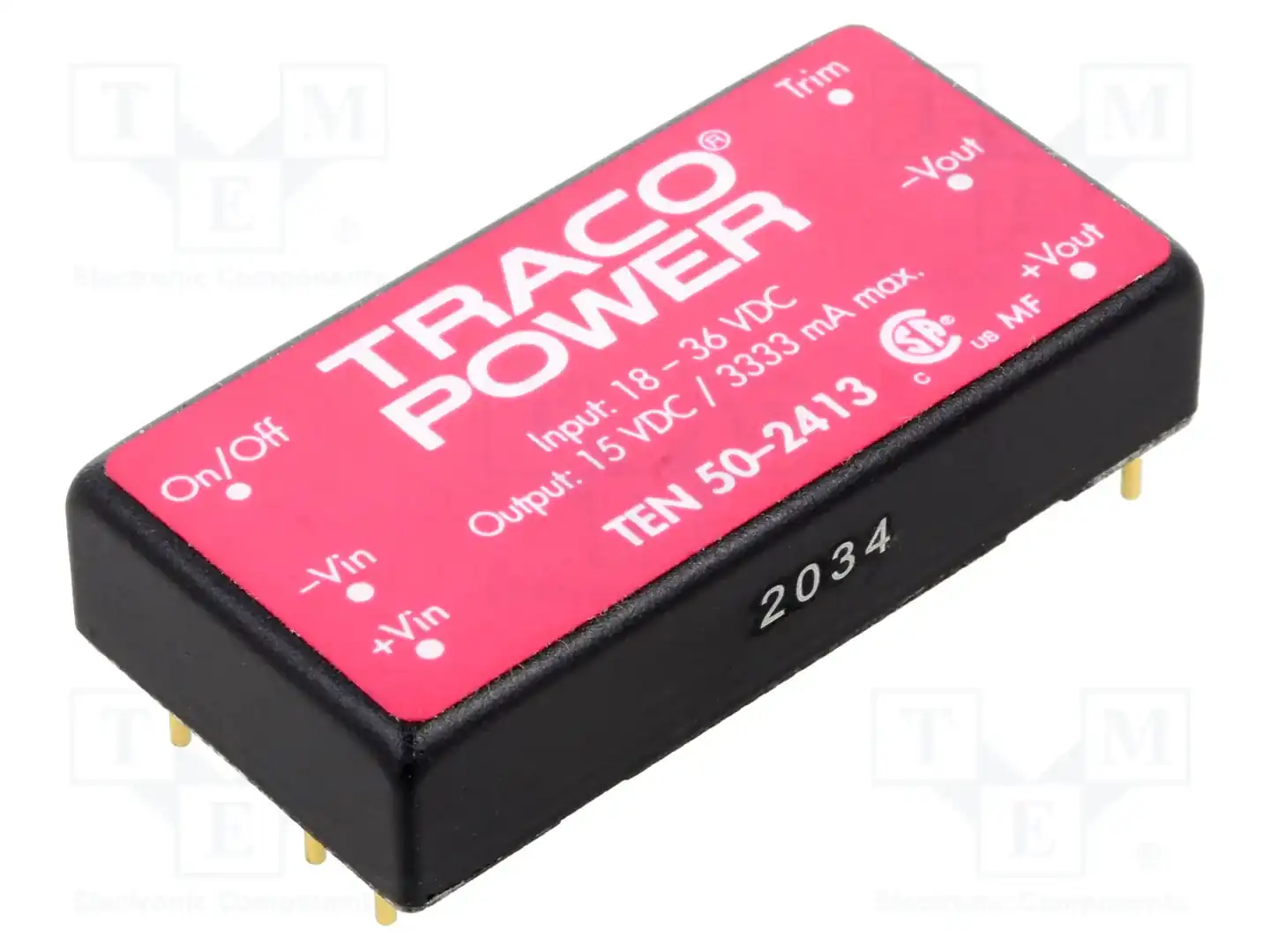 TRACO POWER TEN 50-2413 — Преобразователи DC/DC