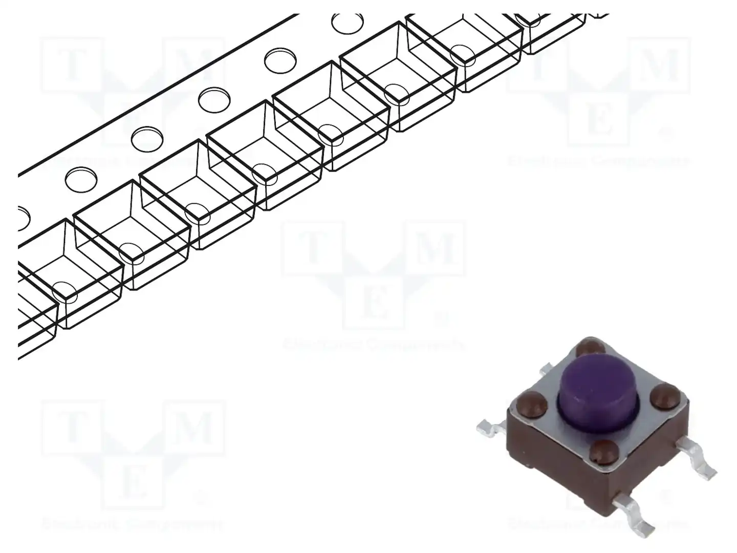 TE Connectivity 1571563-2 — Микропереключатели TACT