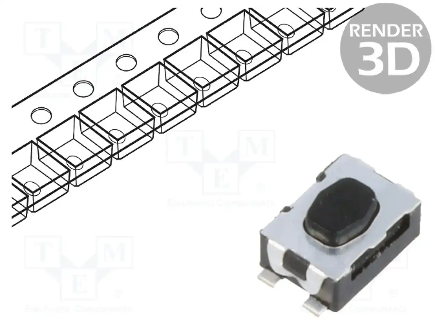 C&K KMR211NG LFS — Микропереключатели TACT