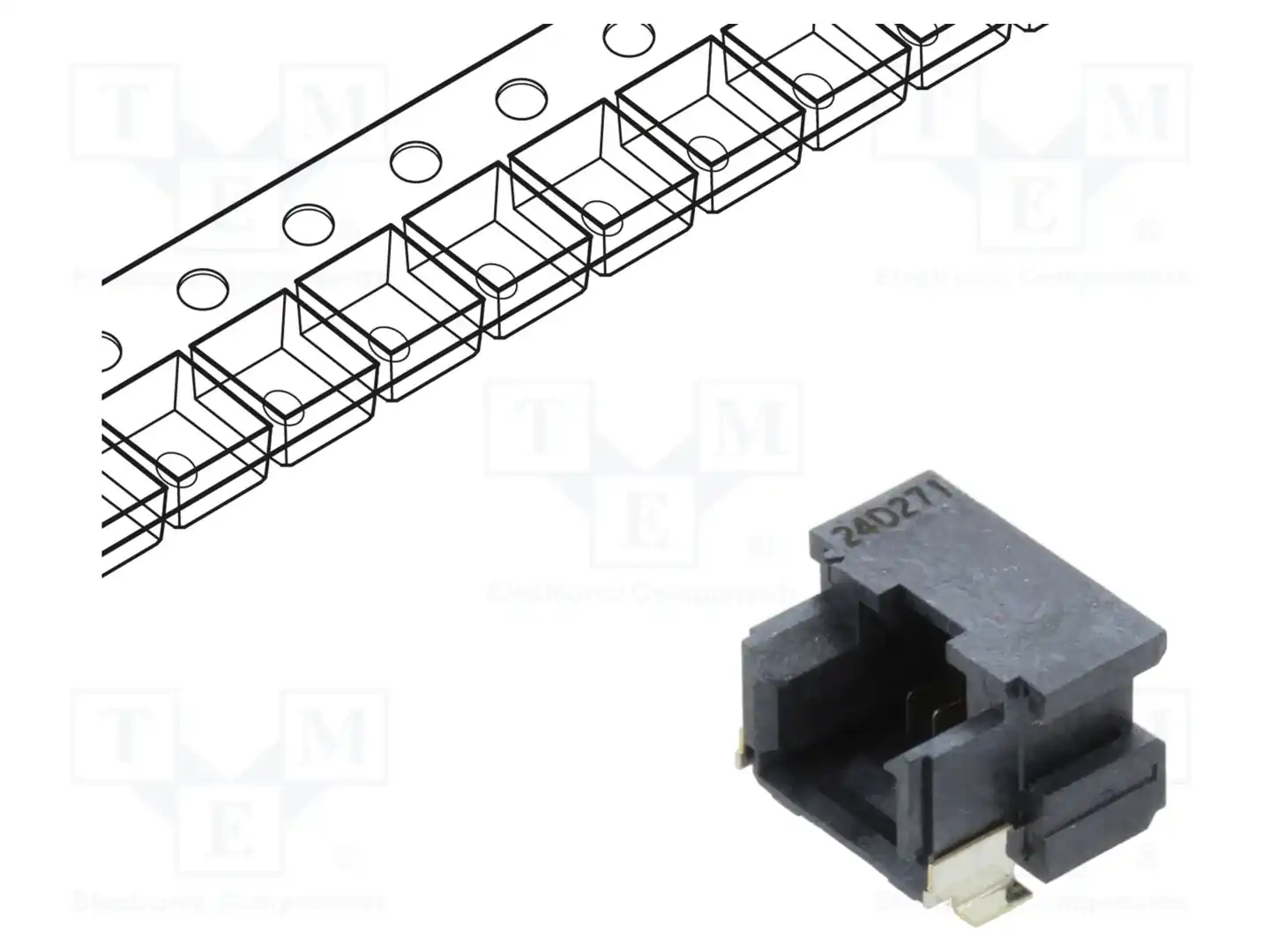 HIROSE GT50-4P-1H — Разъeмы FFC/FPC растр 0,5мм