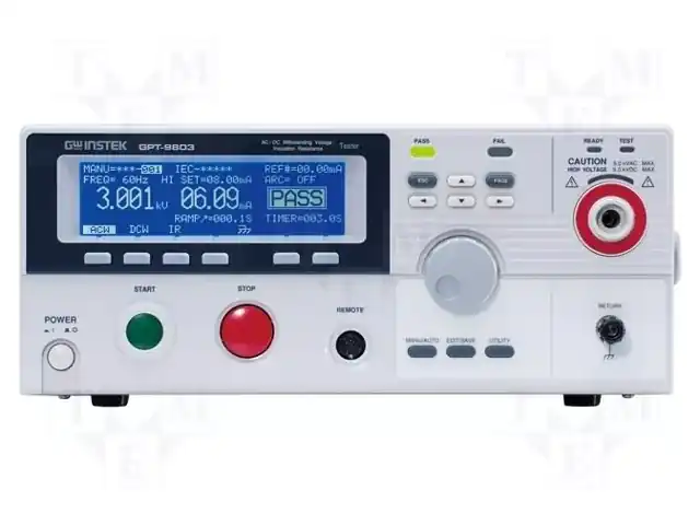 GW INSTEK GPT-9801 — Тестеры электробезопасности